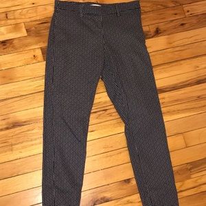 H&M pattern work dress professional pants 4